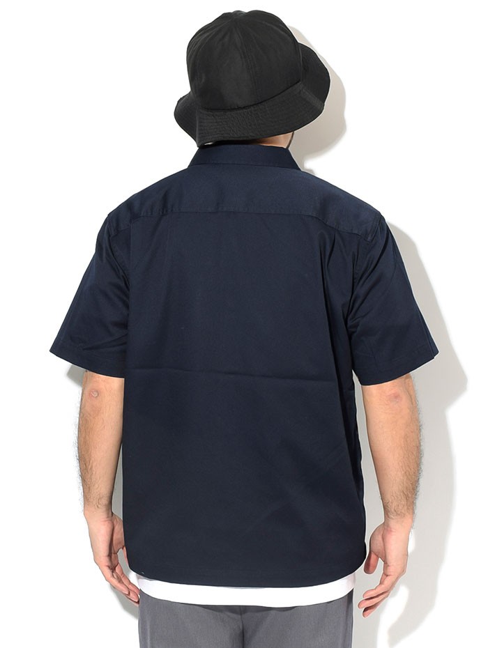 Stussy ストライプシャツ Mサイズ STUSSY ステューシー シャツ 半袖 メンズ Side Taped Garage