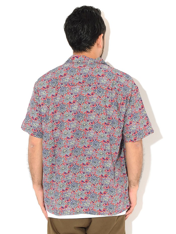 ステューシー シャツ 半袖 STUSSY メンズ Floral Print ( stussy shirt