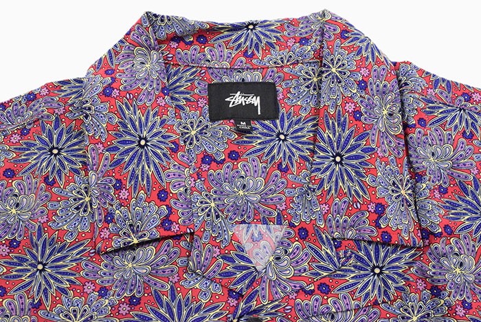 STUSSY（ステューシー） シャツ 半袖 メンズ Floral Print ( stussy