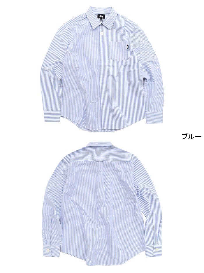 ステューシー シャツ 長袖 STUSSY メンズ Big Button Oxford ( stussy