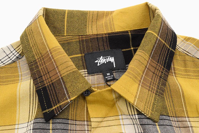 ステューシー シャツ 長袖 STUSSY メンズ Rayon Plaid ( stussy shirt