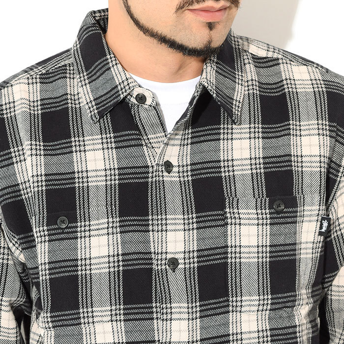 ステューシー シャツ 長袖 STUSSY メンズ Beach Plaid ( stussy shirt