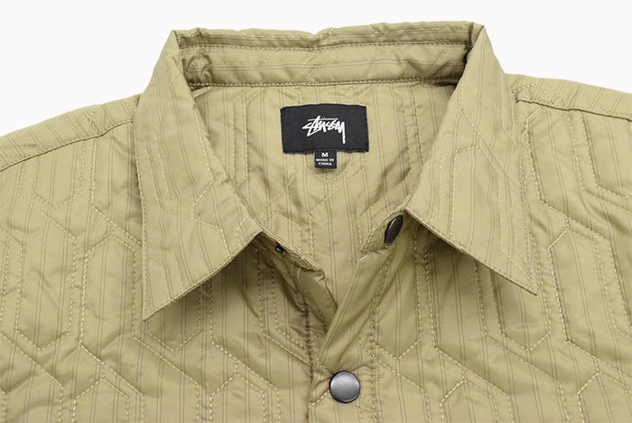 ステューシー ジャケット STUSSY メンズ Quilted Insulated Shirt