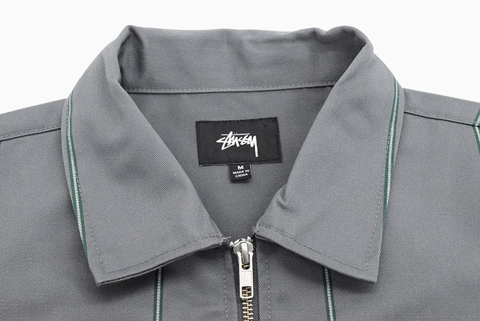 STUSSY（ステューシー） シャツ 長袖 メンズ Work Full Zip (stussy