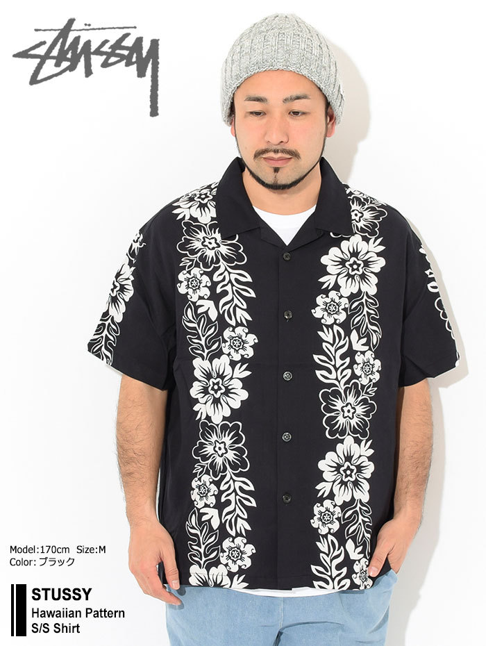 ステューシー シャツ 半袖 STUSSY メンズ Hawaiian Pattern ( stussy