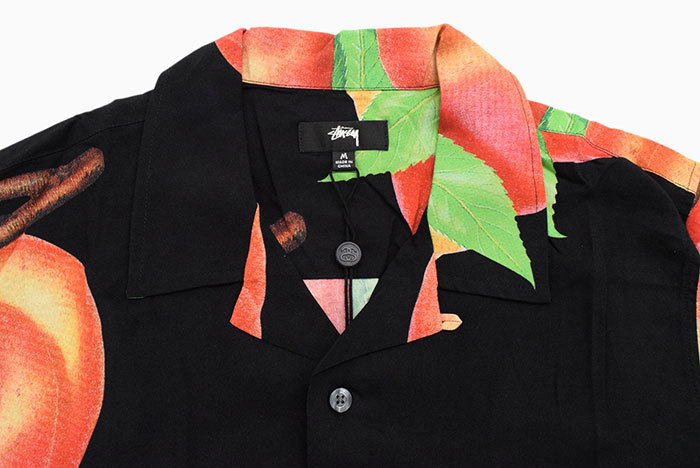 希少品】STUSSY peach pattern shirt M+premium-servicetech.com