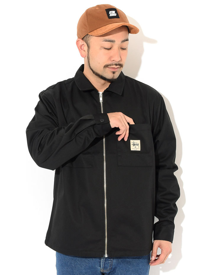 STUSSY（ステューシー） シャツ 長袖 メンズ 21HO Zip Up Work
