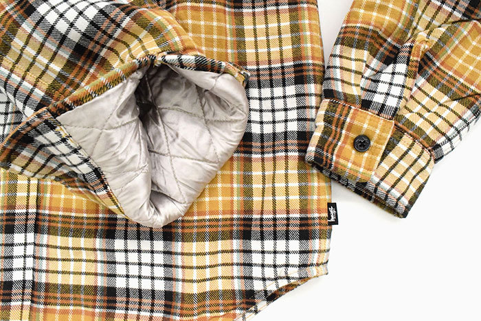 STUSSYステューシーのジャケット Quilted Lined Plaid Shirt10
