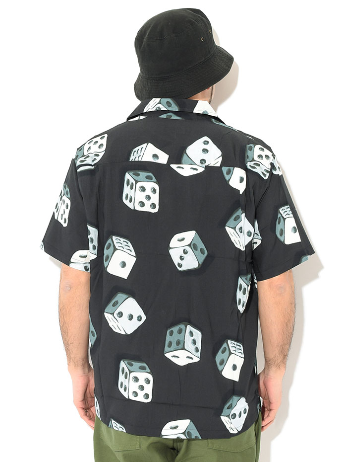 STUSSY ステューシー シャツ 半袖 メンズ Dice Pattern ( stussy
