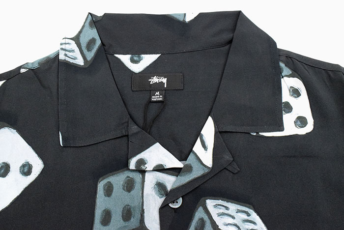 STUSSY ステューシー シャツ 半袖 メンズ Dice Pattern ( stussy