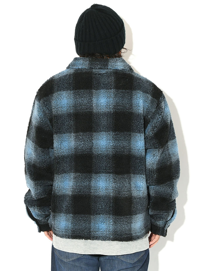 STUSSY ステューシー ジャケット メンズ Shadow Plaid Sherpa STUSSY ステューシー ジャケット メンズ Shadow Plaid Sherpa