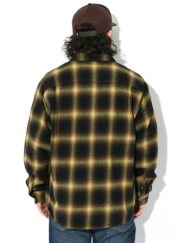 STUSSY ステューシー シャツ 長袖 メンズ Pete Plaid ( stussy