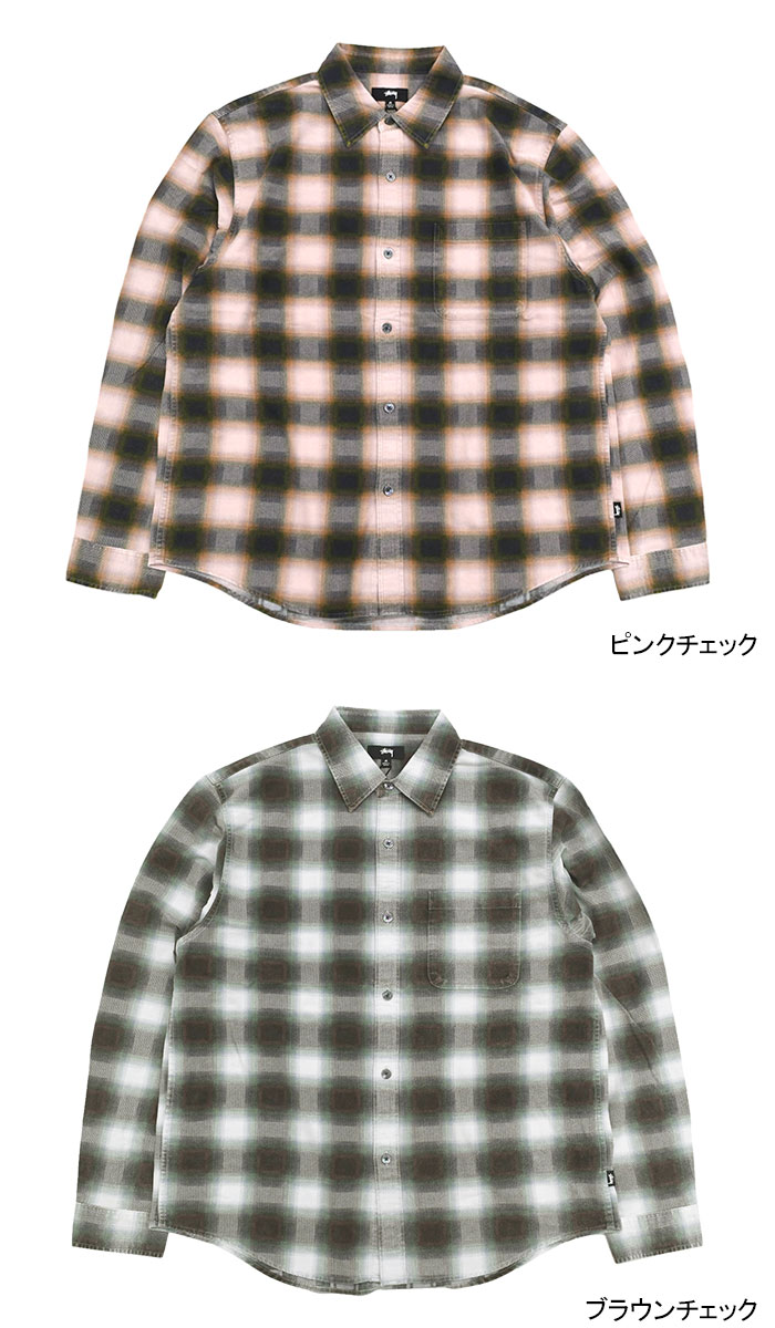 STUSSYステューシーのシャツ June Plaid Shirt04