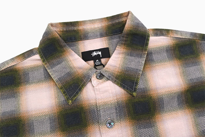 STUSSYステューシーのシャツ June Plaid Shirt05