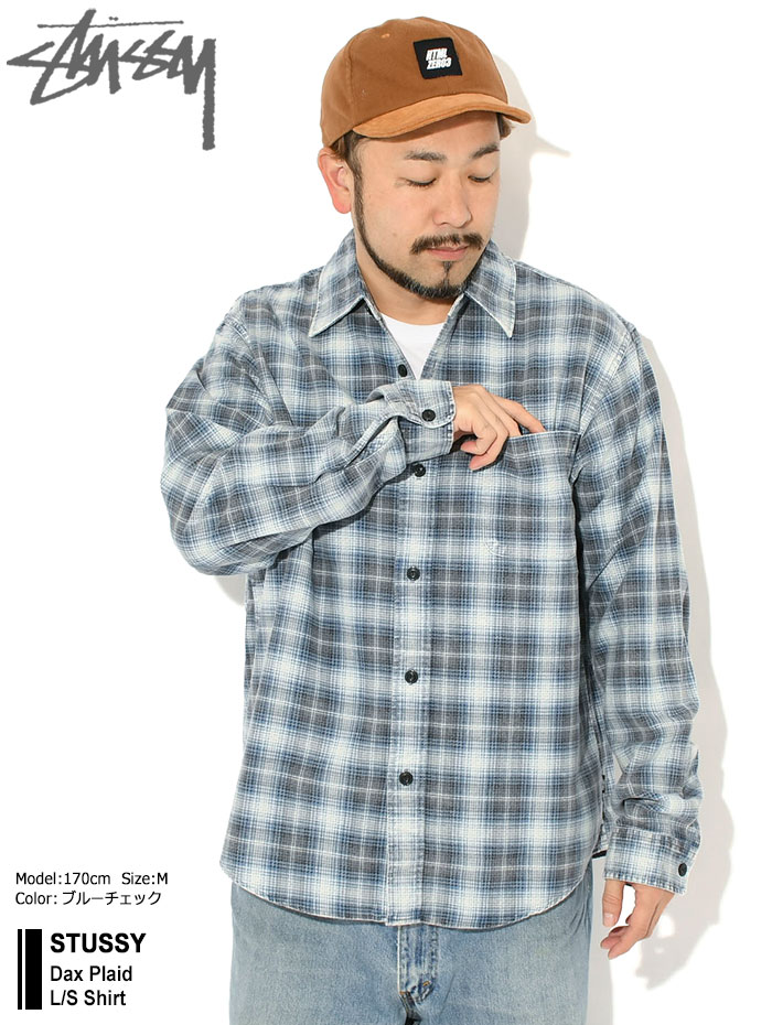 STUSSY（ステューシー） シャツ 長袖 メンズ Dax Plaid ( stussy shirt