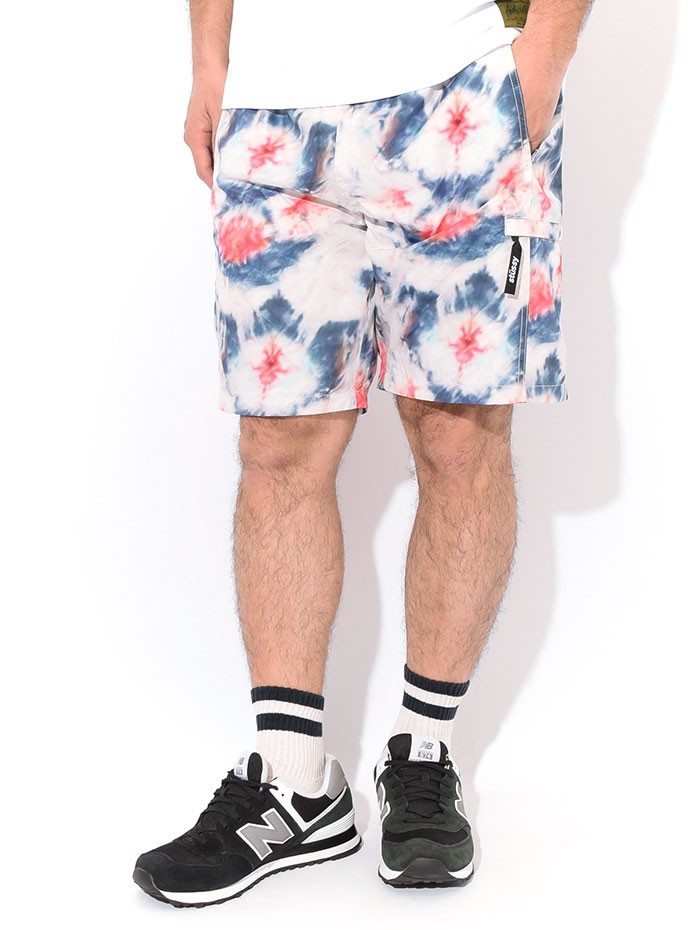 STUSSY（ステューシー） ハーフパンツ メンズ Tie Dye Sport ( stussy