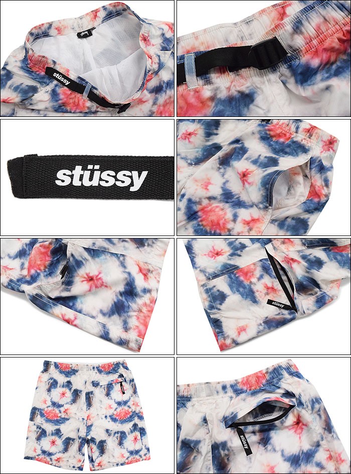 STUSSY（ステューシー） ハーフパンツ メンズ Tie Dye Sport ( stussy