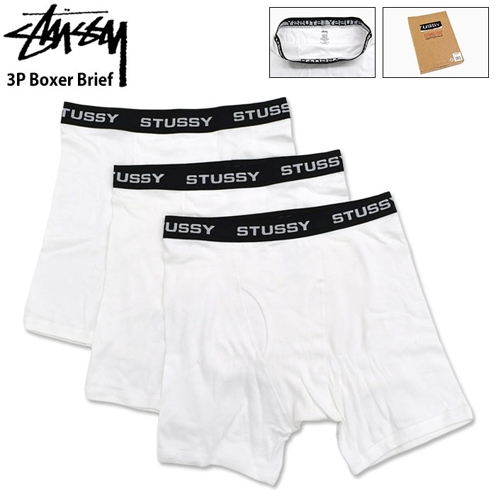 STUSSY（ステューシー） ボクサーパンツ メンズ 3 Pack Stussy Boxer