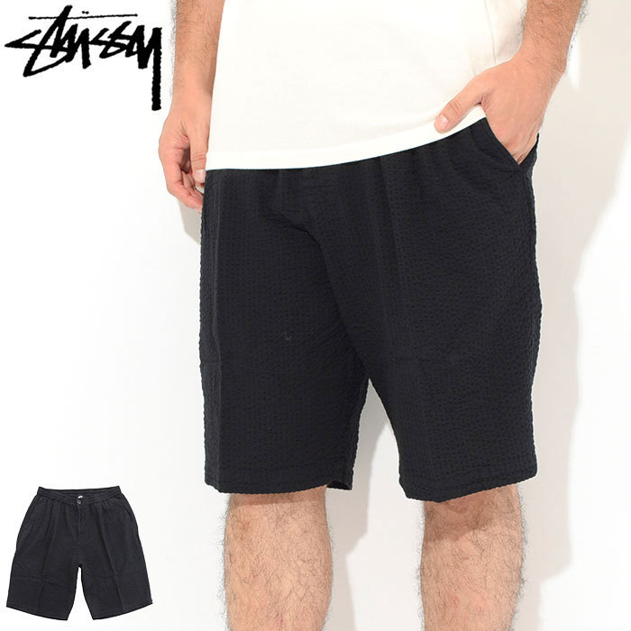 STUSSY（ステューシー） ハーフパンツ メンズ Seersucker Bryan