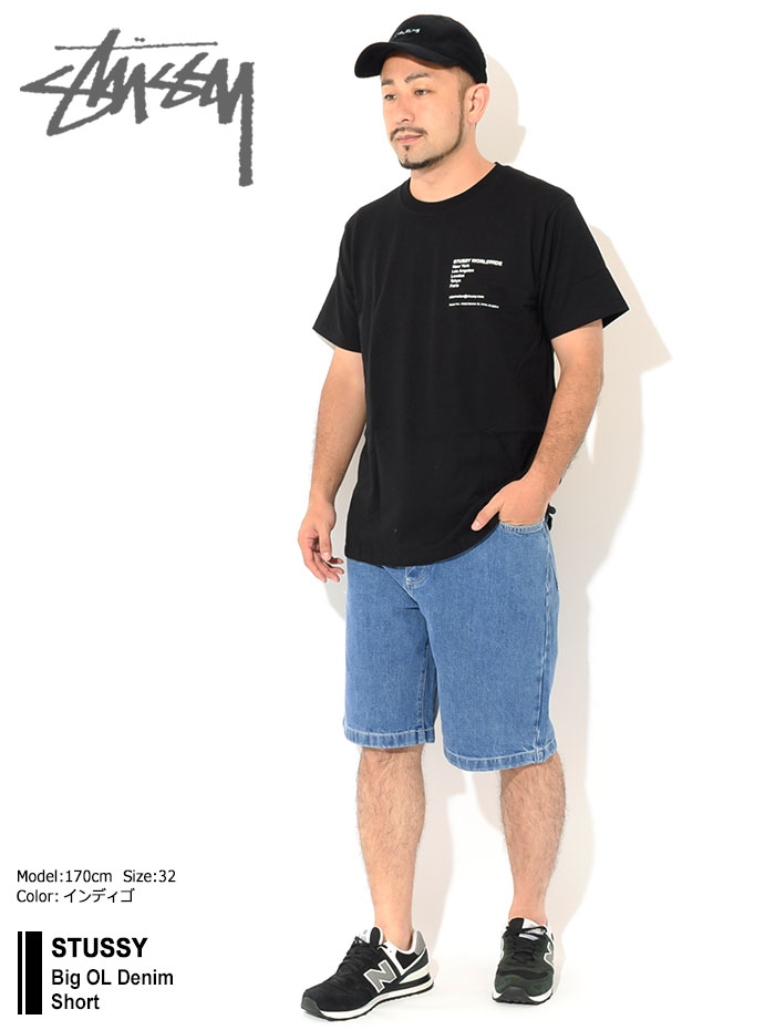 ステューシー ハーフパンツ STUSSY メンズ Big OL Denim ( short pant