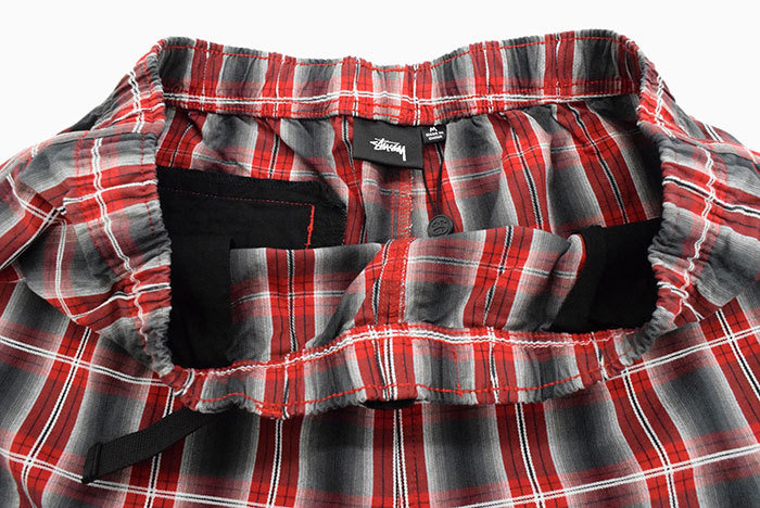 STUSSYステューシーのハーフパンツ Nepal Plaid Mountain Short05