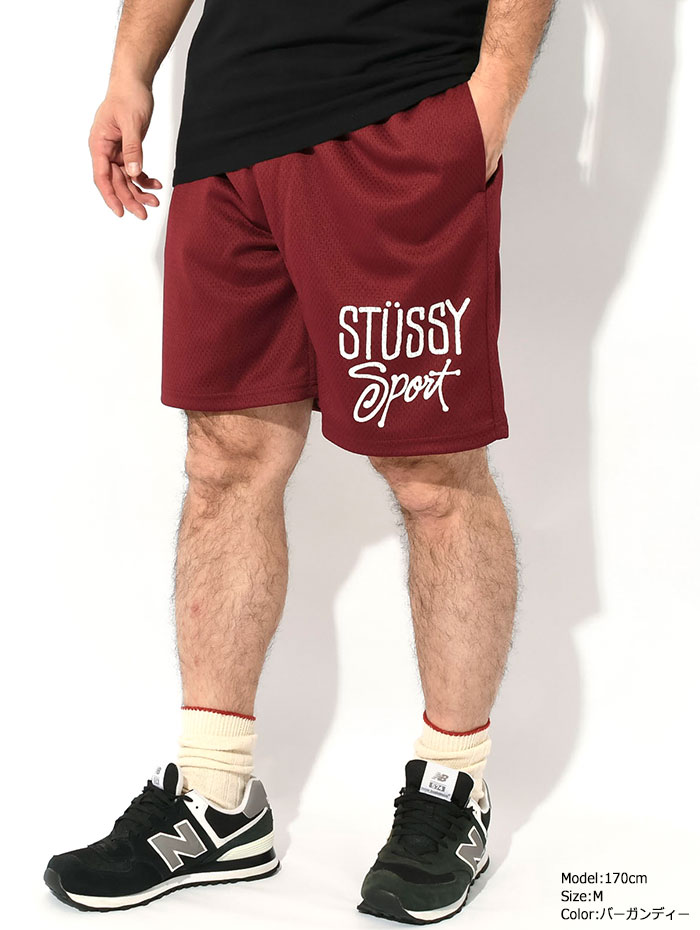 STUSSYステューシーのハーフパンツ Sport Mesh Short04