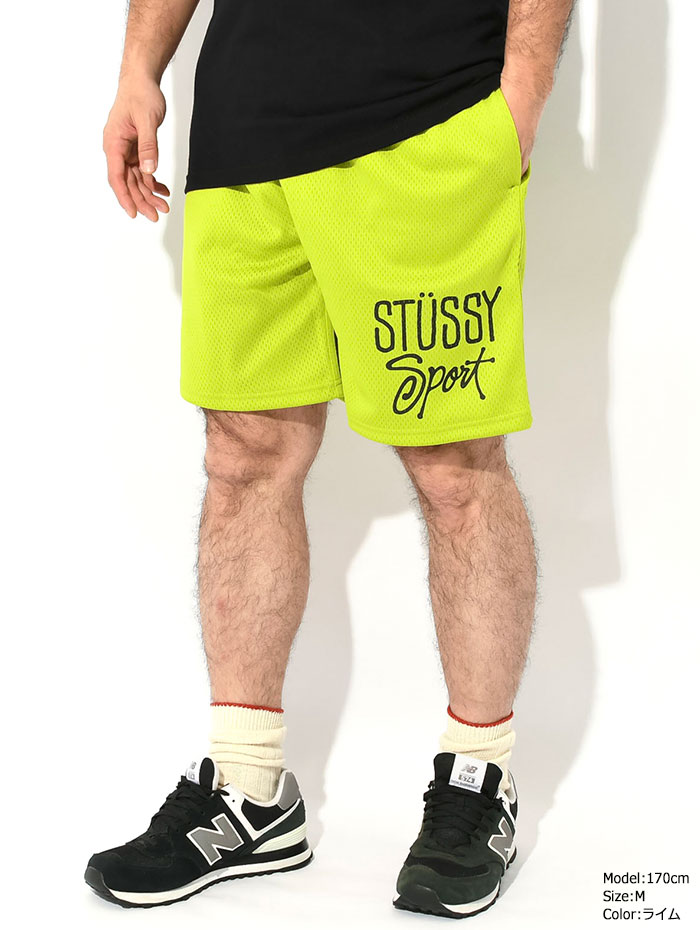 STUSSYステューシーのハーフパンツ Sport Mesh Short05