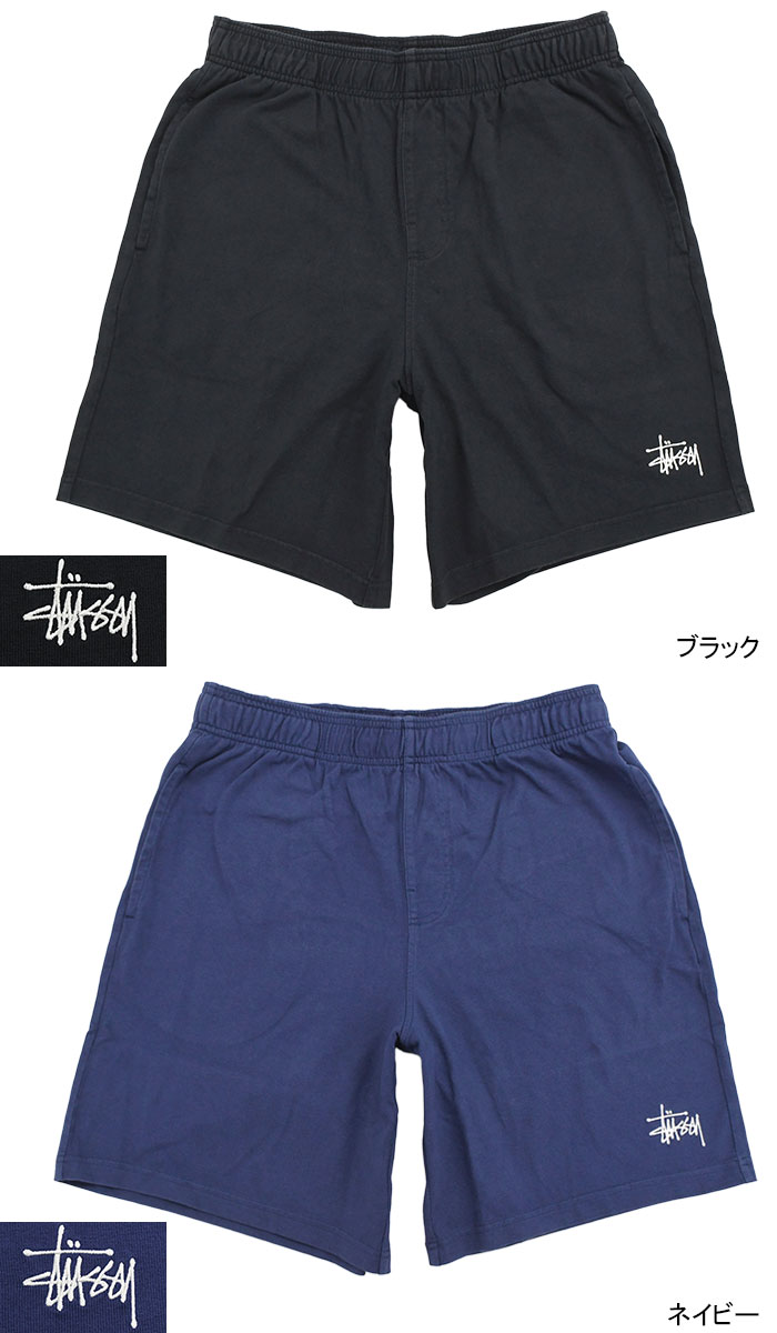 【新品】　Stüssy JERSEY SHORT ステューシー　ショーツ STUSSY（ステューシー） ハーフパンツ メンズ Jersey ( stussy short