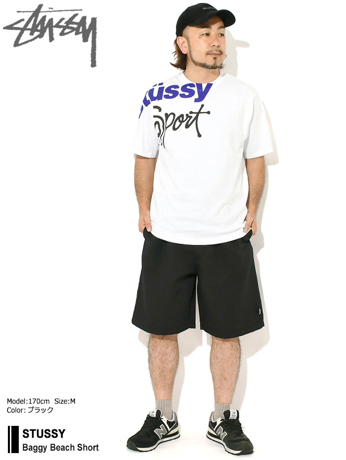 STUSSY（ステューシー） ハーフパンツ メンズ Baggy Beach ( stussy