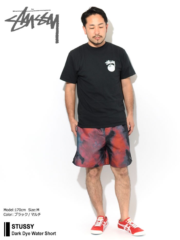 ステューシー ハーフパンツ STUSSY メンズ Dark Dye Water ( stussy short trunk トランク ショートパンツ  水陸両用 113118 USAモデル 正規 )