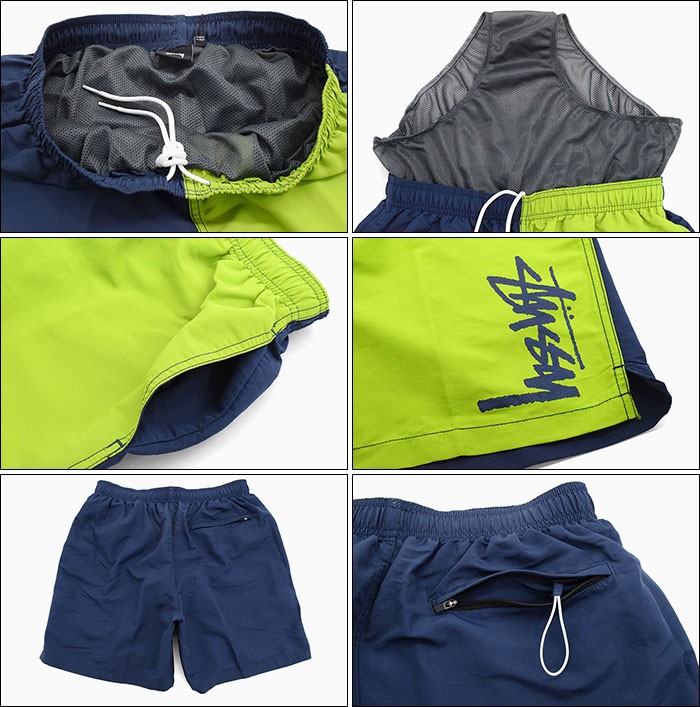 STUSSY（ステューシー） ハーフパンツ メンズ Panel Water ( stussy