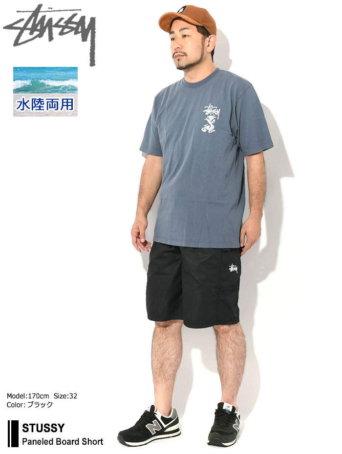 STUSSYステューシーのハーフパンツ Paneled Board Short01