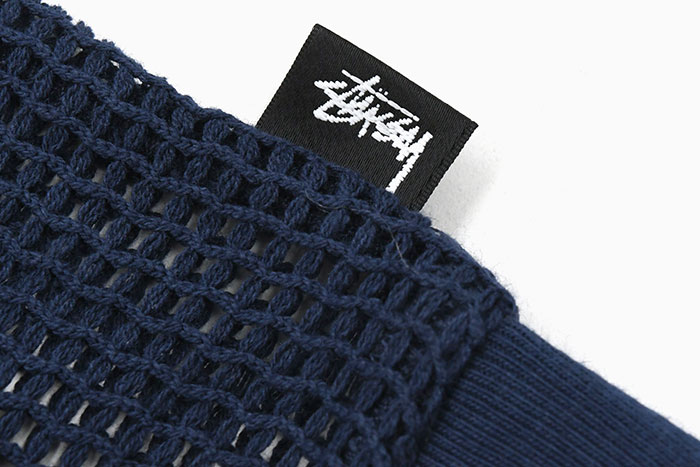 ステューシー カットソー 長袖 STUSSY メンズ Cotton Mesh ( stussy