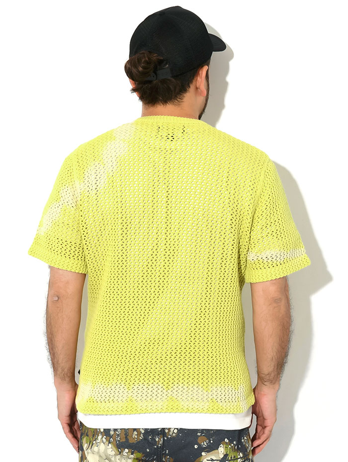 ステューシー カットソー 半袖 STUSSY メンズ Odyed Mesh ( stussy crew クルー ポケット ポケT Tシャツ  T-SHIRTS トップス 1140297 USAモデル 正規 )