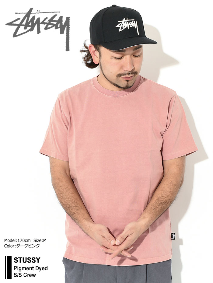 ステューシー カットソー 半袖 STUSSY メンズ Pigment Dyed