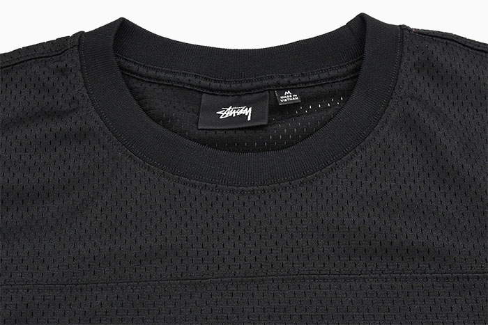 STUSSYステューシーのカットソー 4×4 Mesh Football Jersey06