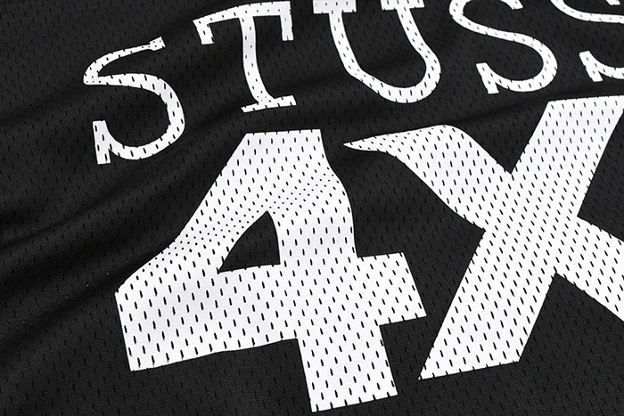 STUSSYステューシーのカットソー 4×4 Mesh Football Jersey08