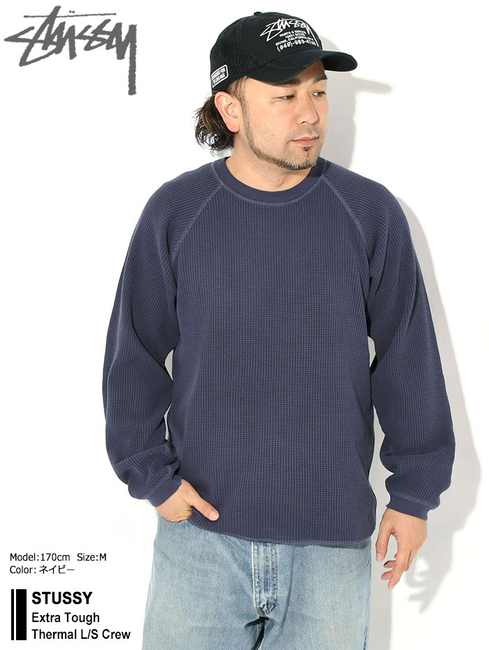 STUSSY（ステューシー） カットソー 長袖 メンズ Extra Tough Thermal