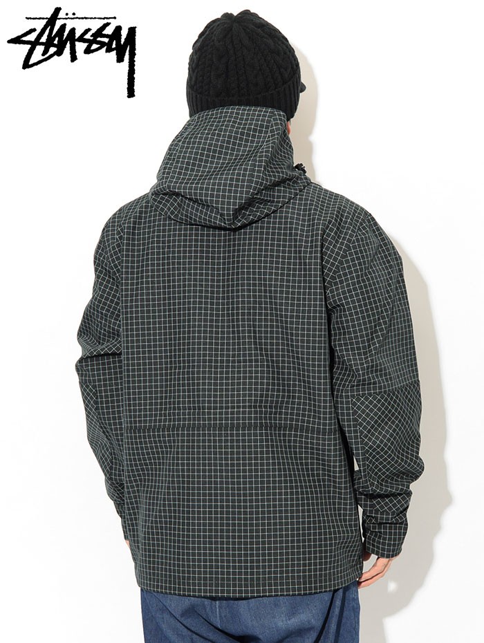 ステューシー ジャケット STUSSY メンズ Shell Hooded (stussy JKT シェルパーカ JACKET アウター ブルゾン  男性用 115459 USAモデル 正規)