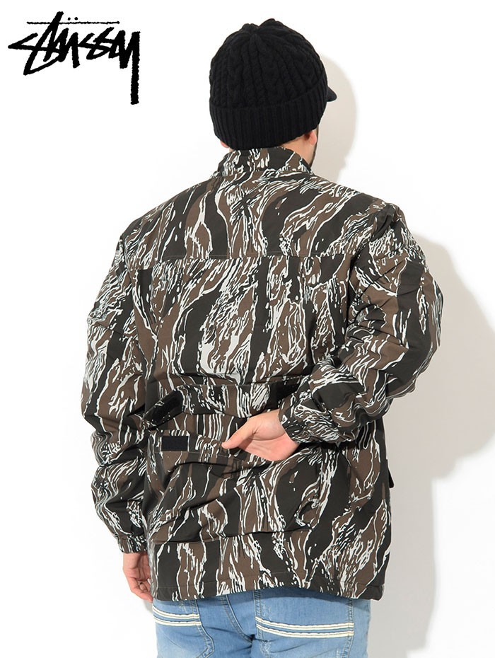 STUSSY フィールドジャケット　ミリタリージャケット　Lサイズ 楽天市場】ステューシー STUSSY ジャケット メンズ Nylon Zip