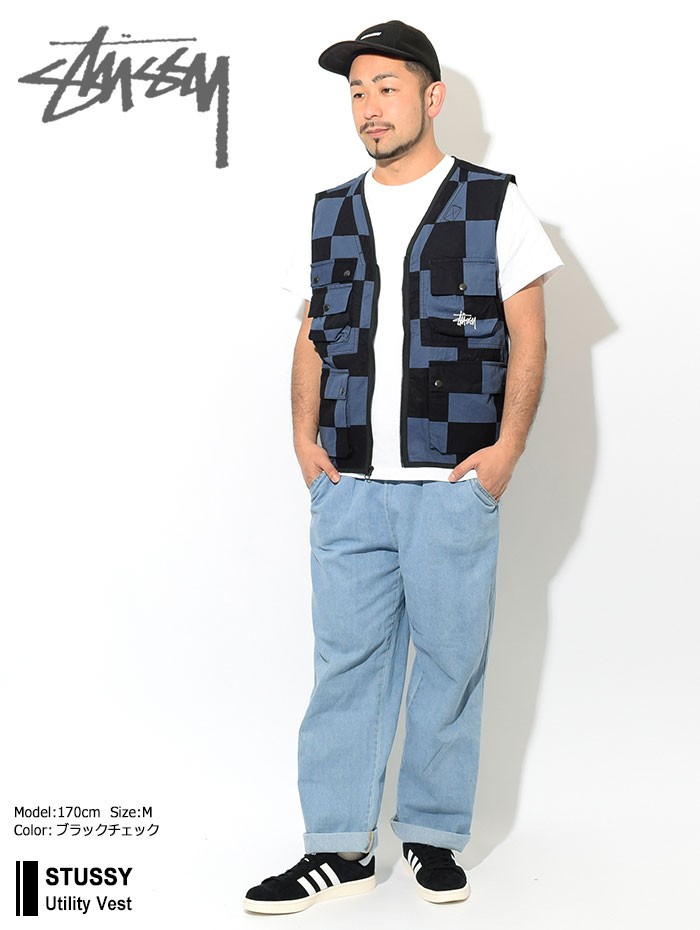 STUSSY ステューシー ジャケット メンズ Utility ( stussy Vest