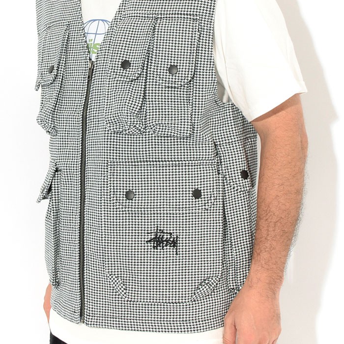 STUSSY ステューシー ジャケット メンズ Houndstooth Work