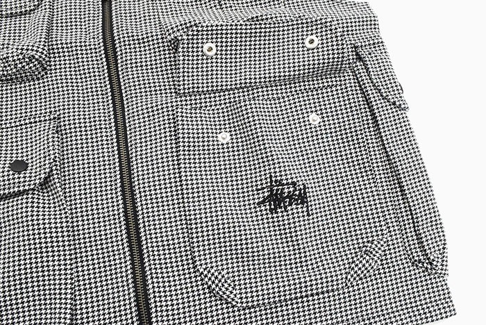 STUSSY ステューシー ジャケット メンズ Houndstooth Work STUSSY ステューシー ジャケット メンズ Houndstooth Work