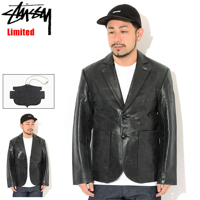 ステューシー ジャケット STUSSY メンズ Leather Sport Coat 限定