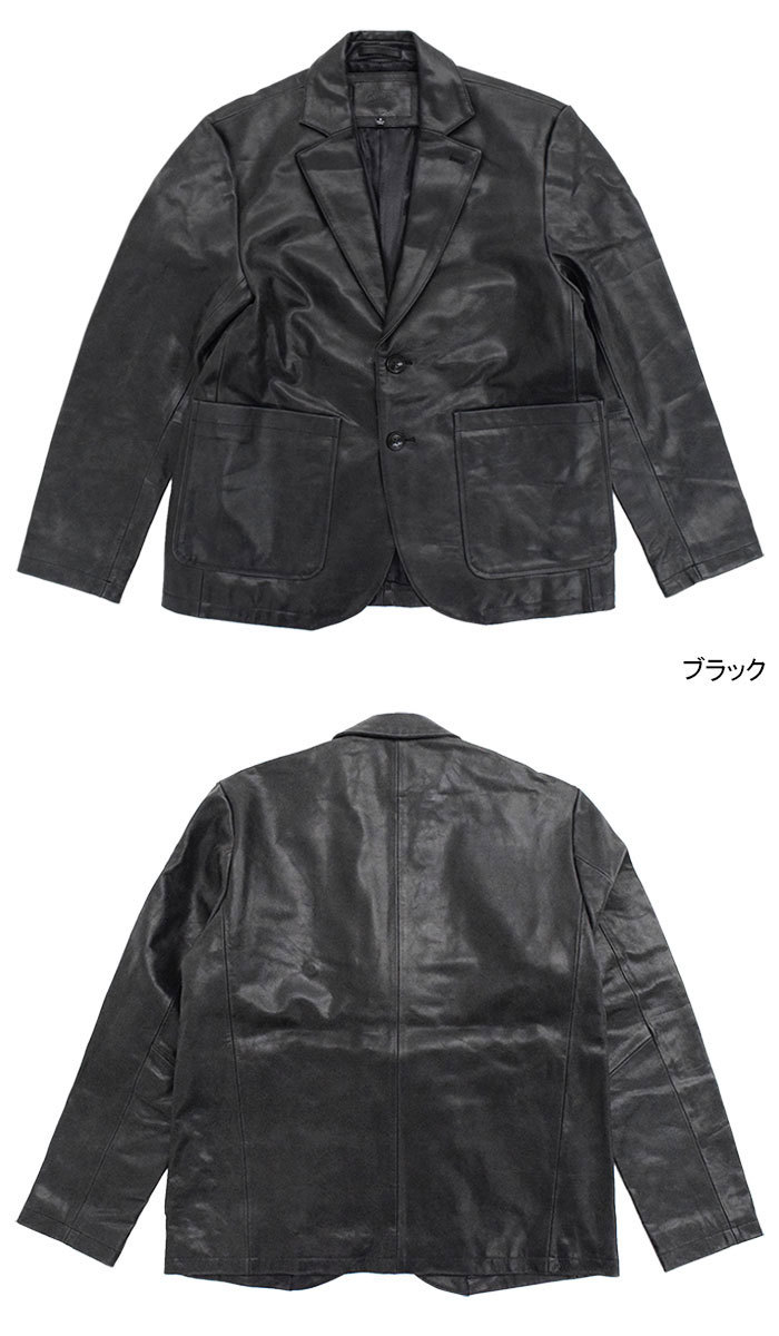 ステューシー ジャケット STUSSY メンズ Leather Sport Coat 限定 (JKT