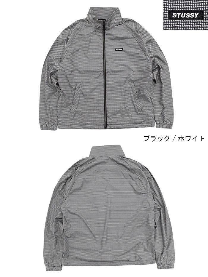 ステューシー ジャケット STUSSY メンズ Houndstooth Track ( stussy