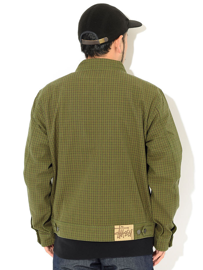 ステューシー ジャケット STUSSY メンズ Check Garage ( stussy JKT