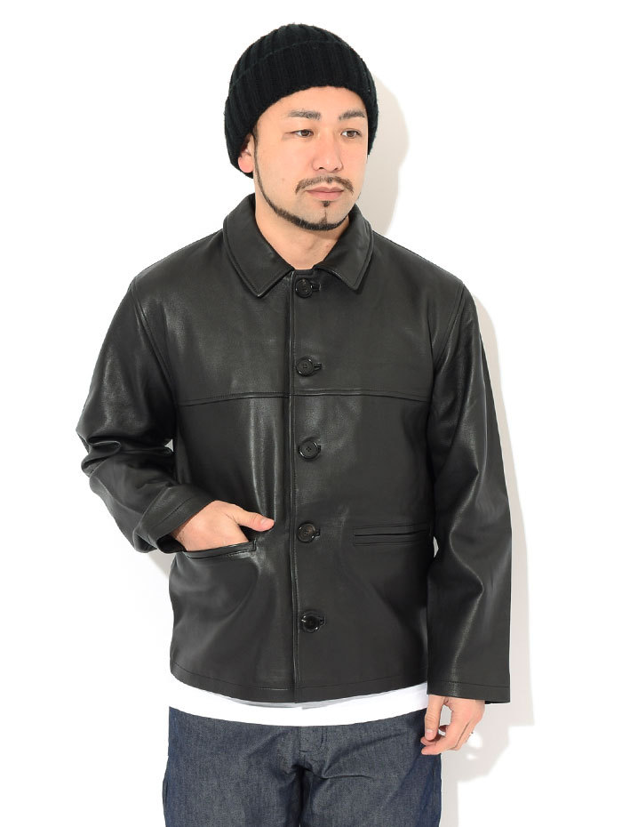 ステューシー ジャケット STUSSY メンズ Marlon Leather 限定 ( stussy