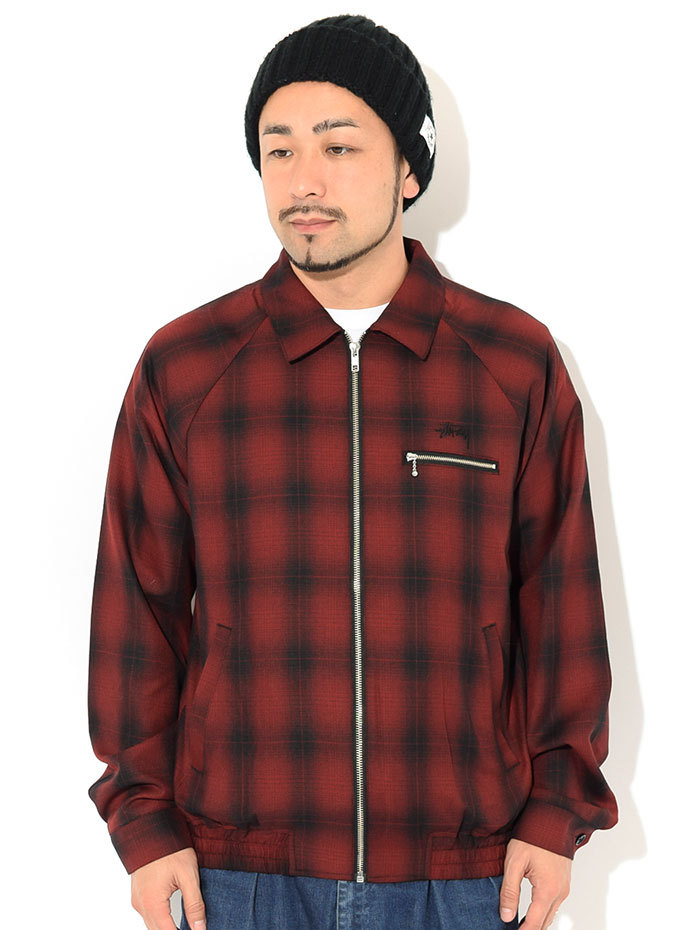 STUSSYステューシーのジャケット Shadow Plaid Bryan02