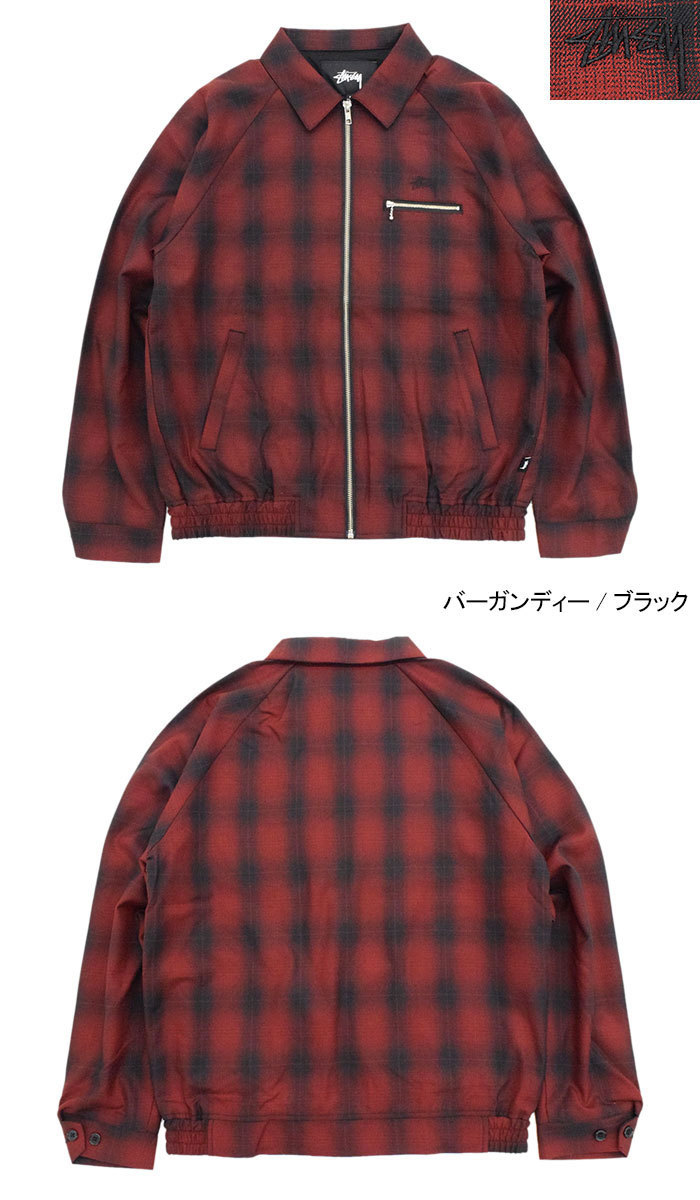 ステューシー ジャケット STUSSY メンズ Shadow Plaid Bryan ( stussy JKT ブライアンジャケット JACKET  アウター 115538 USAモデル 正規 )